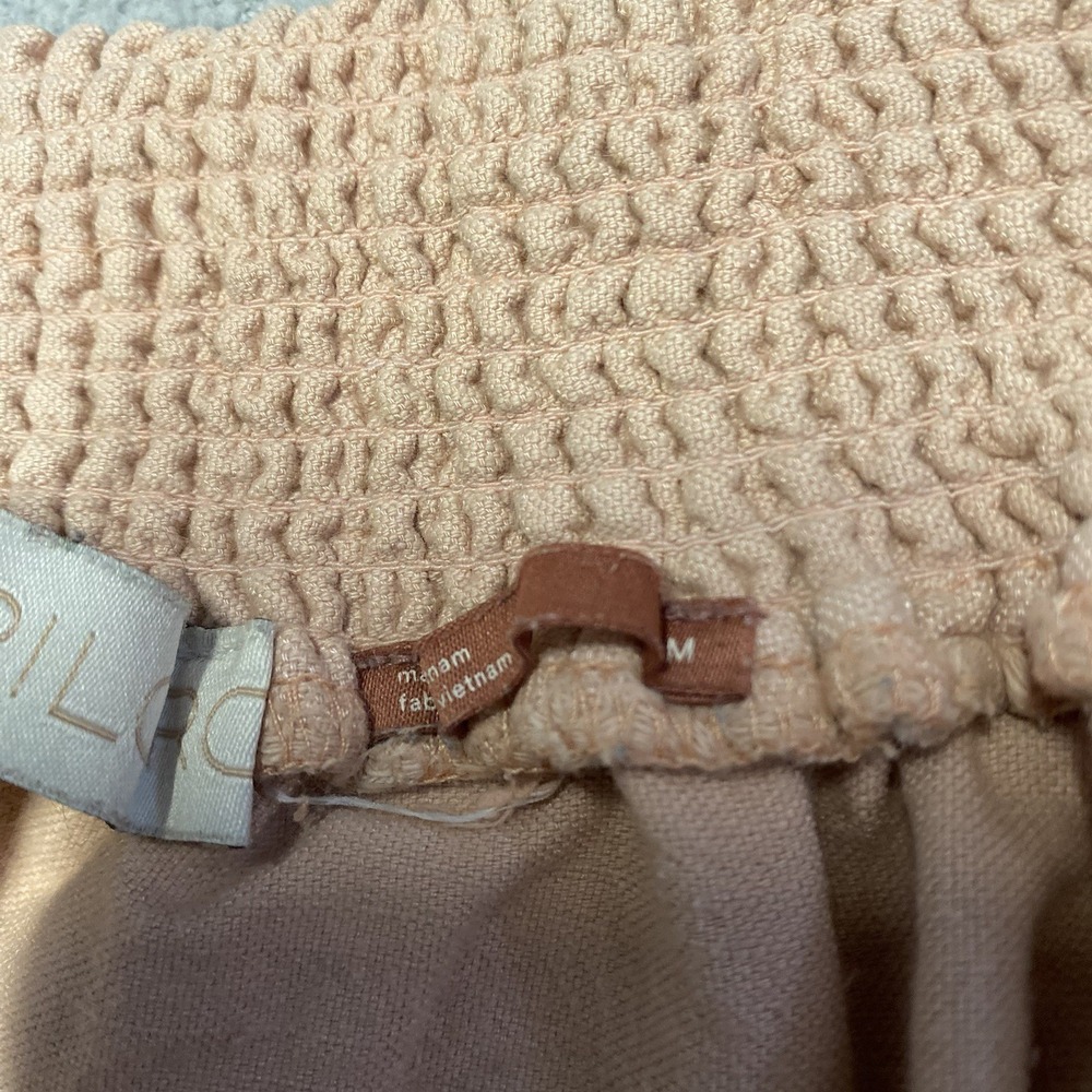 Pilcro Anthropologie Nettie Wrap Skirt Medium Tie Ruffle Boho Read - Picture 3 of 8